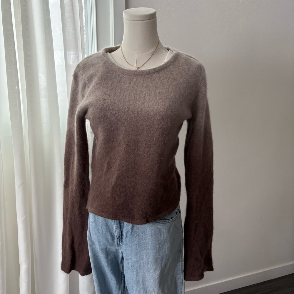 Angora blend sweater